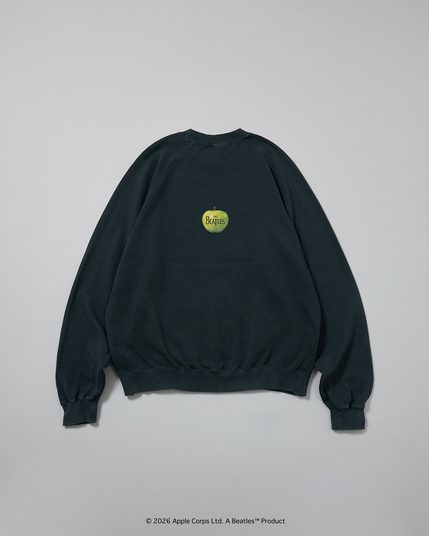 予約商品【THE BEATLES×free rage】Last Recording Raglan Crew Sweat