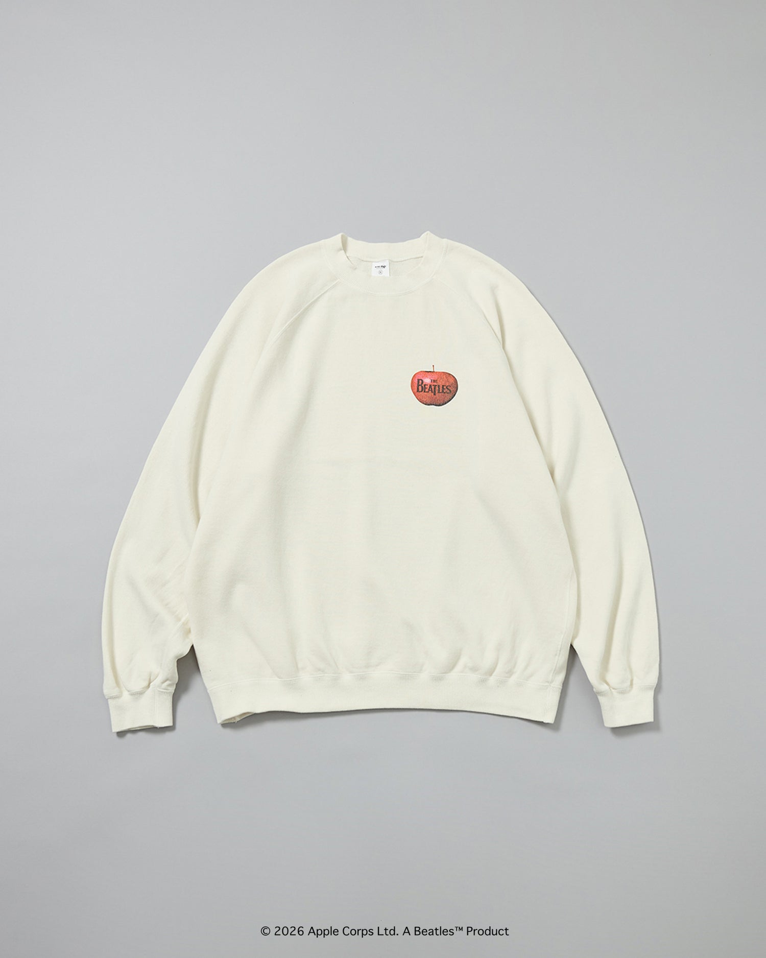 予約商品【THE BEATLES×free rage】Last Release Raglan Crew Sweat