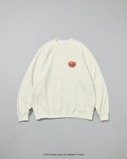予約商品【THE BEATLES×free rage】Last Release Raglan Crew Sweat