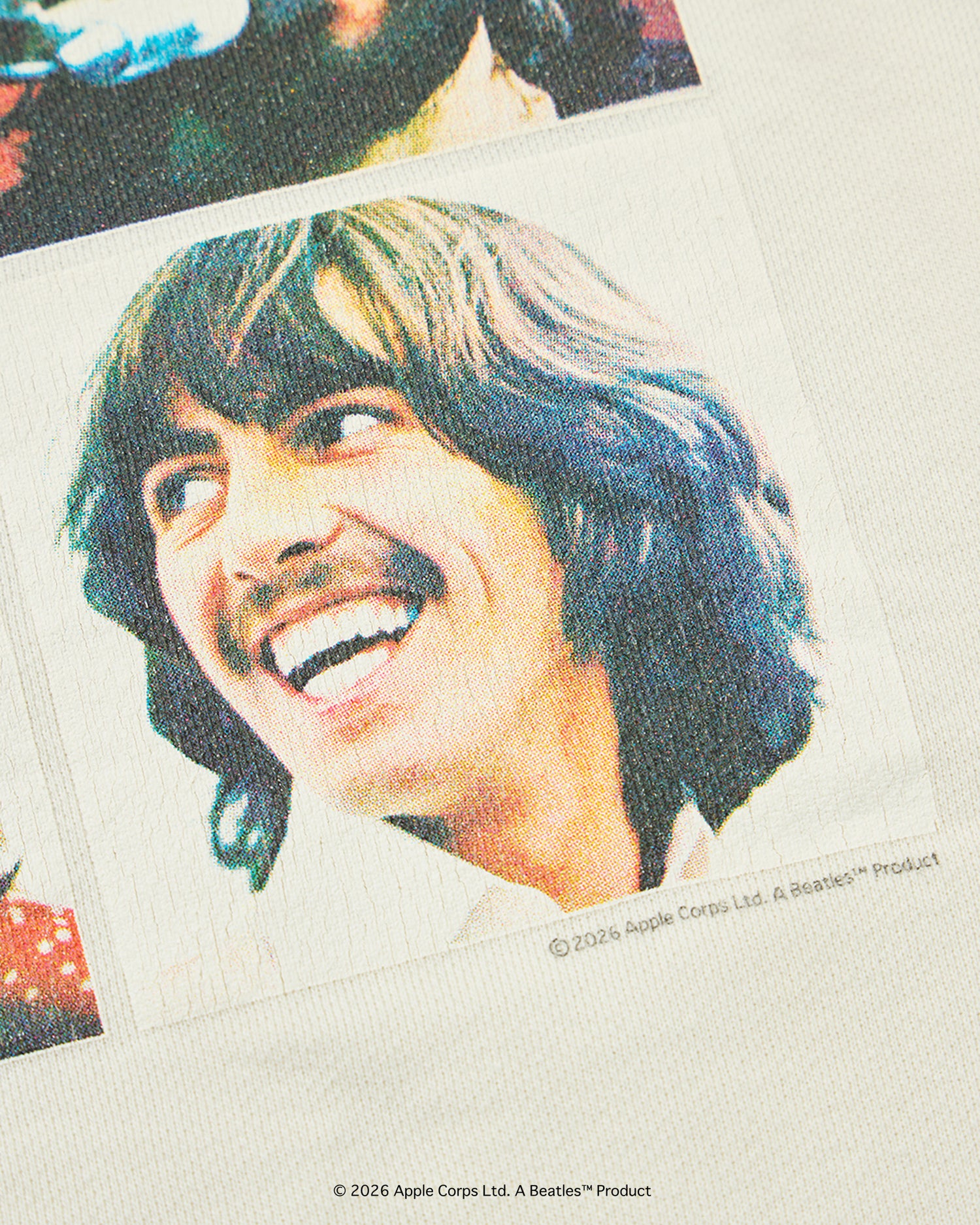 予約商品【THE BEATLES×free rage】Last Release Raglan Crew Sweat