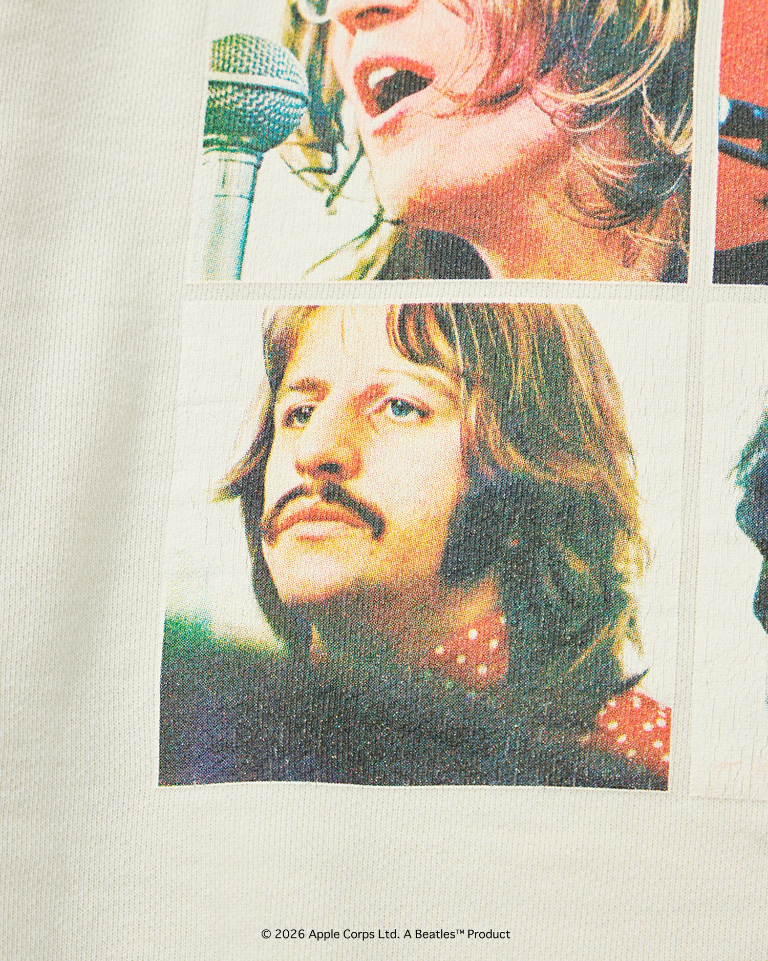 予約商品【THE BEATLES×free rage】Last Release Raglan Crew Sweat