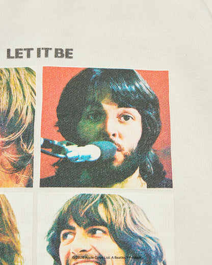 予約商品【THE BEATLES×free rage】Last Release Raglan Crew Sweat