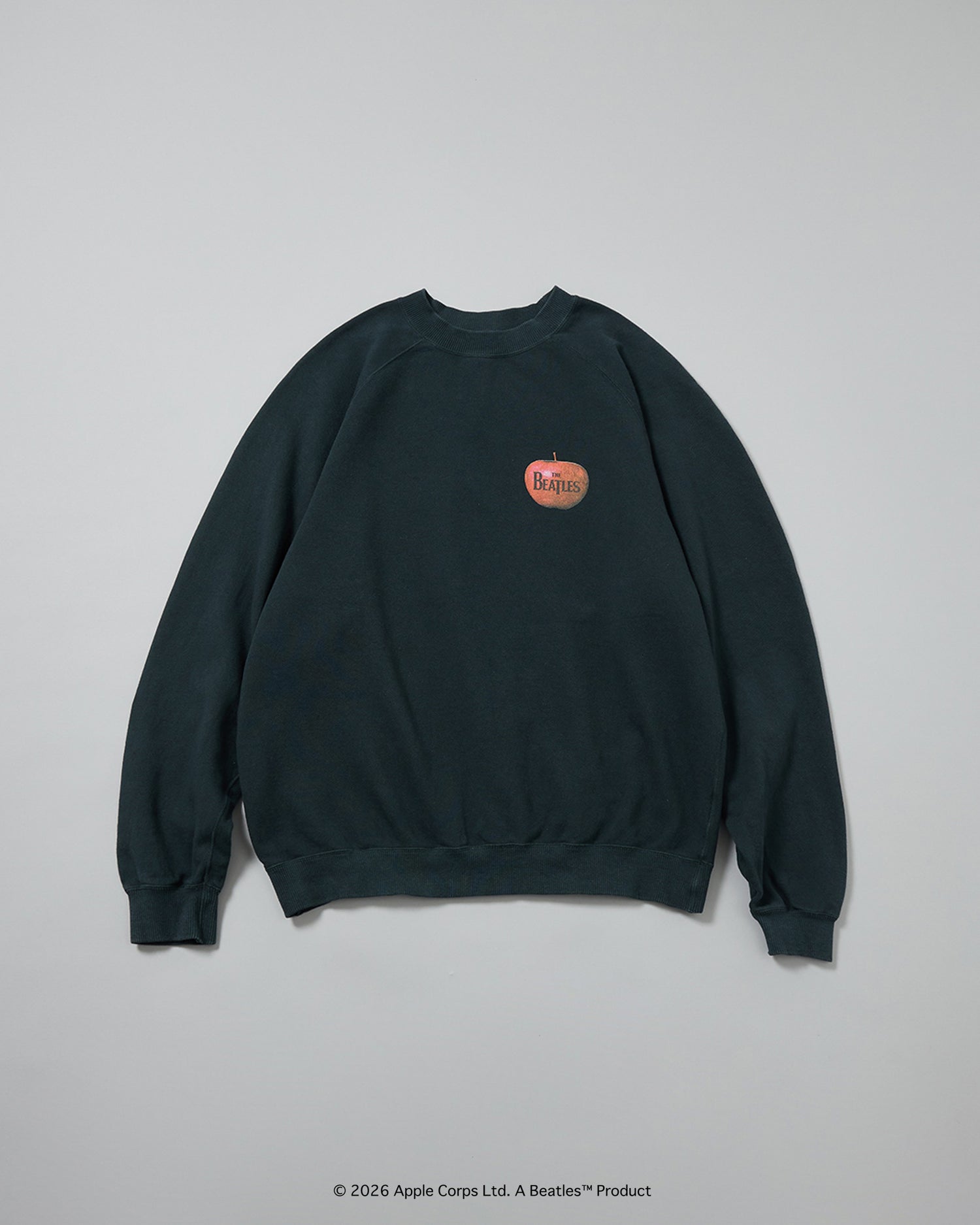 予約商品【THE BEATLES×free rage】Last Release Raglan Crew Sweat