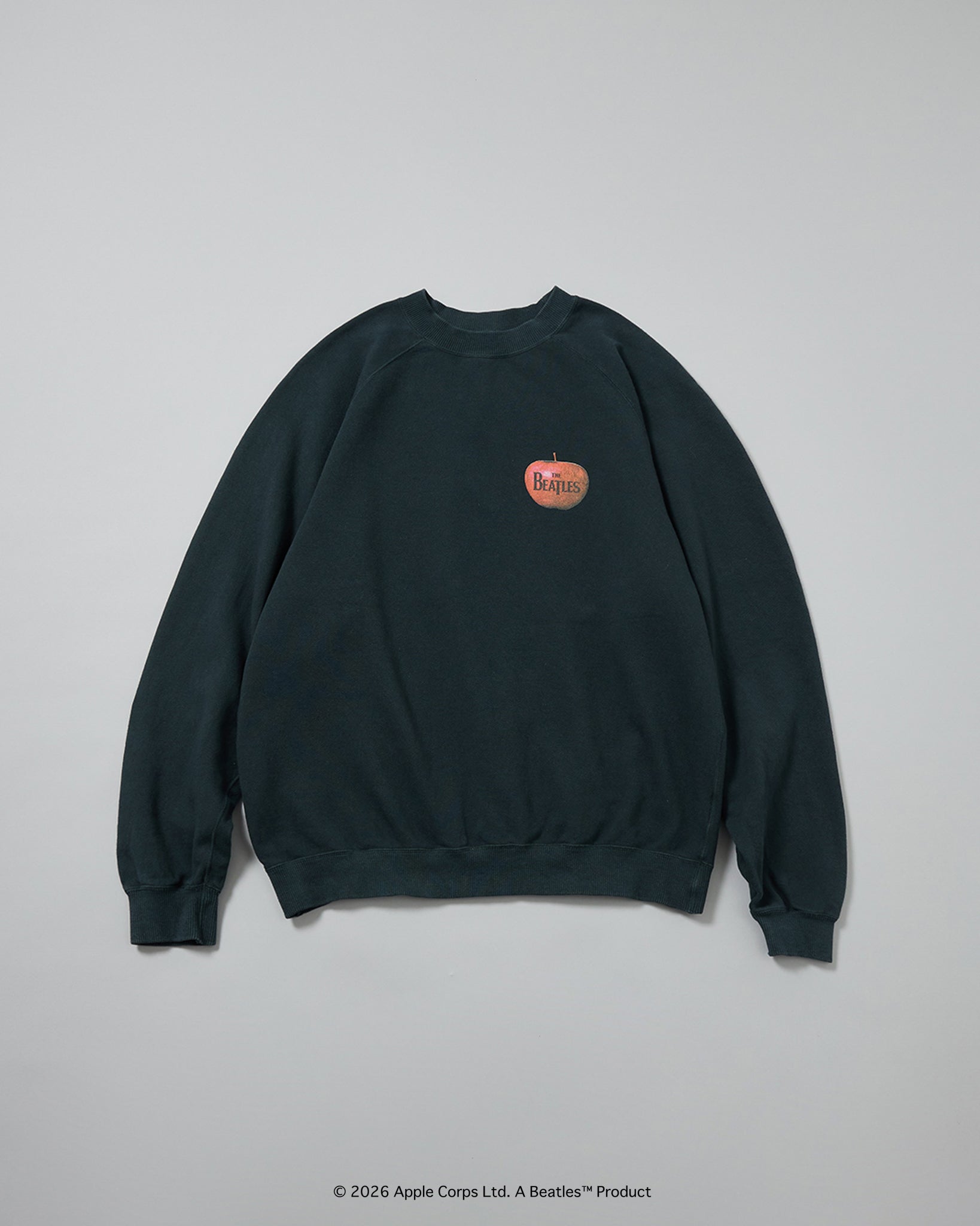 予約商品【THE BEATLES×free rage】Last Release Raglan Crew Sweat