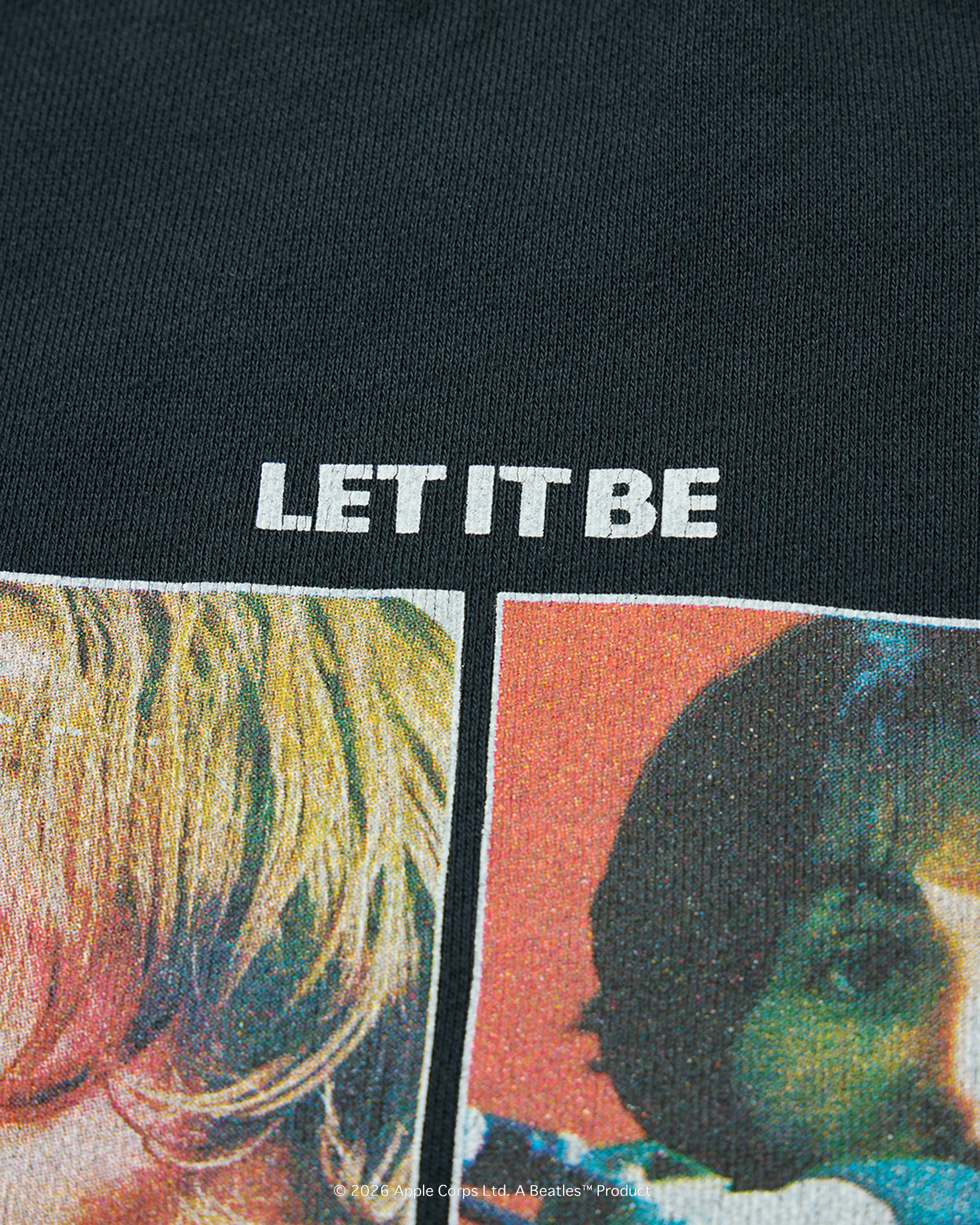 予約商品【THE BEATLES×free rage】Last Release Raglan Crew Sweat