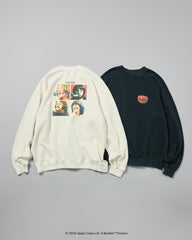 予約商品【THE BEATLES×free rage】Last Release Raglan Crew Sweat