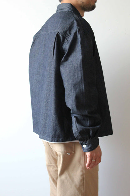 【先行予約限定】&quot;CRAFTSMAN VIBES ONLY&quot; 10ozデニムCPOシャツ