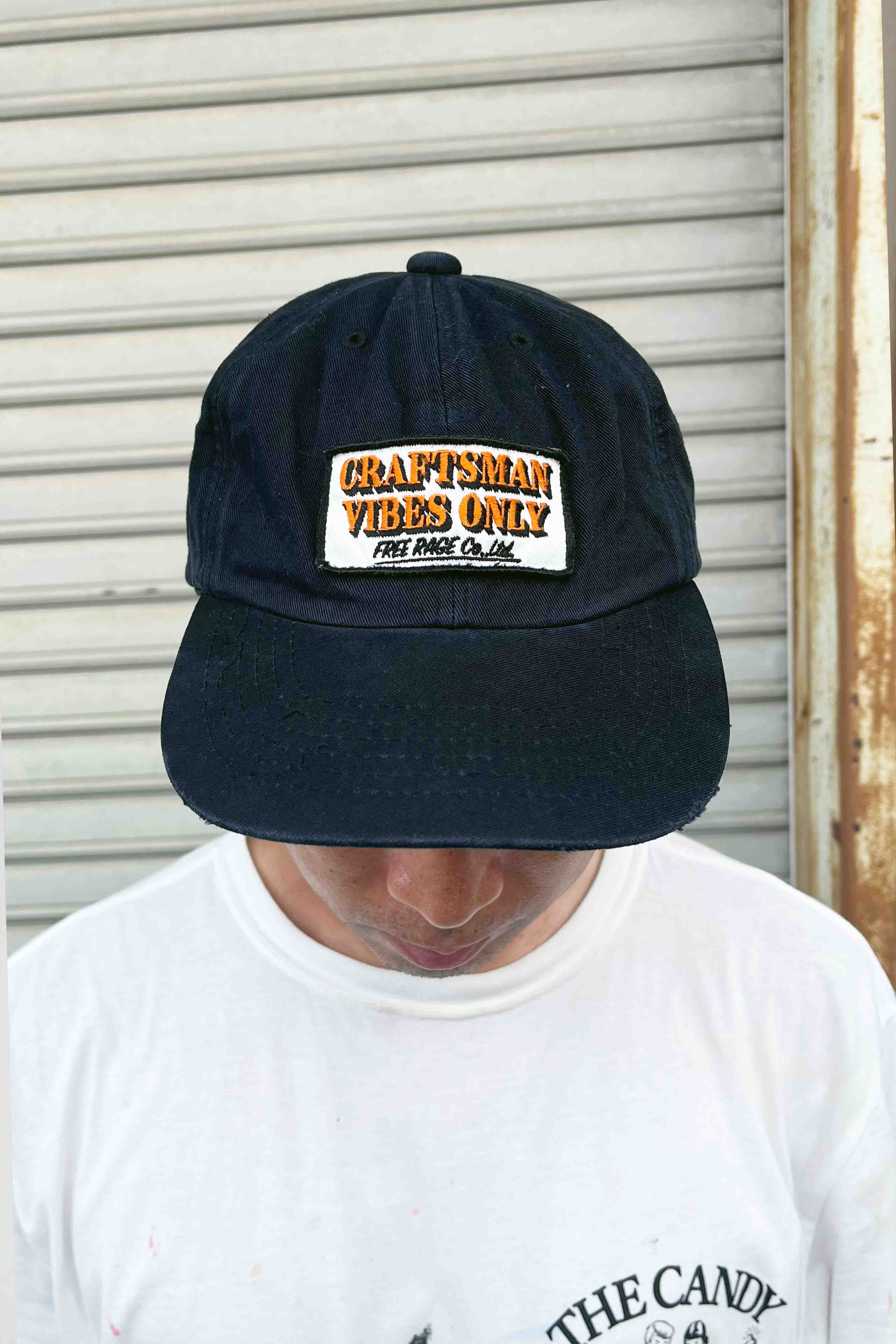 &quot;CRAFTSMAN VIBES ONLY&quot; 6パネルキャップ -One Year Later ver,-