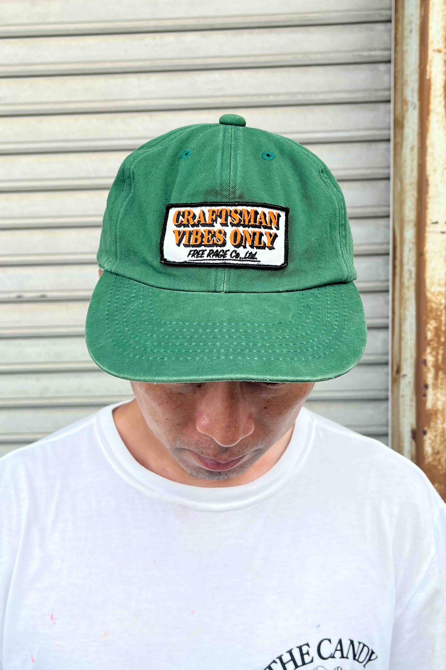&quot;CRAFTSMAN VIBES ONLY&quot; 6パネルキャップ -One Year Later ver,-