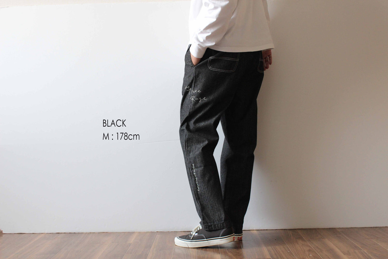 &quot;10oz DENIM&quot; ラフ＆タフイージーパンツ -Hand Paint-／CRAFTSMAN VIBES ONLY