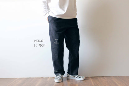 &quot;10oz DENIM&quot; ラフ＆タフイージーパンツ -Hand Paint-／CRAFTSMAN VIBES ONLY