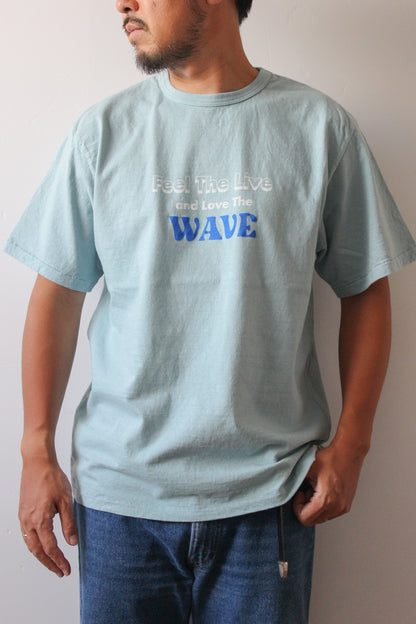 "WAVE" リサイクルコットンTee