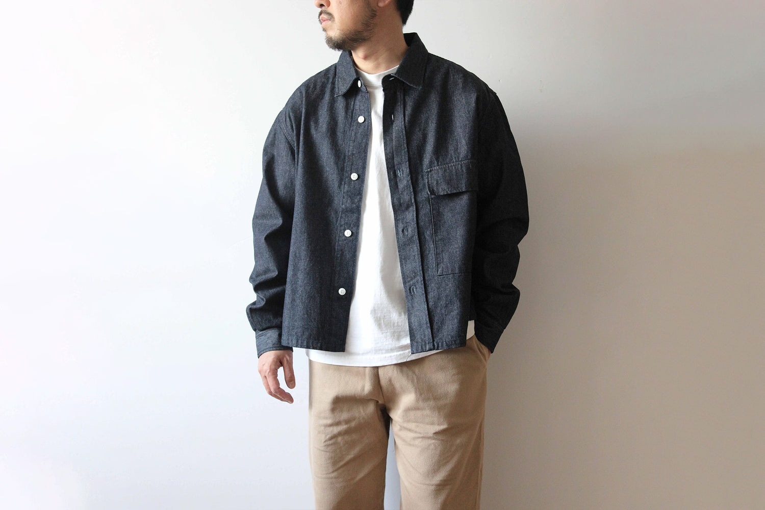 "10oz DENIM" CPOシャツ -OW ver,-