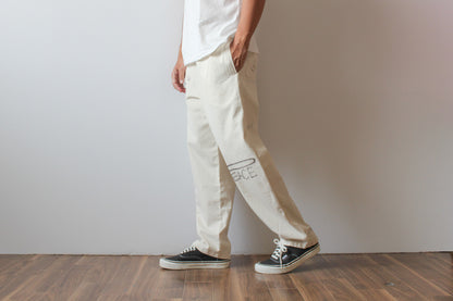 【先行予約商品】"10oz DENIM" ラフ＆タフイージーパンツ -Hand Paint-／ALL WE NEED IS PEACE