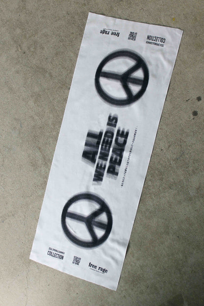 ALL WE NEED IS PEACE 手拭い
