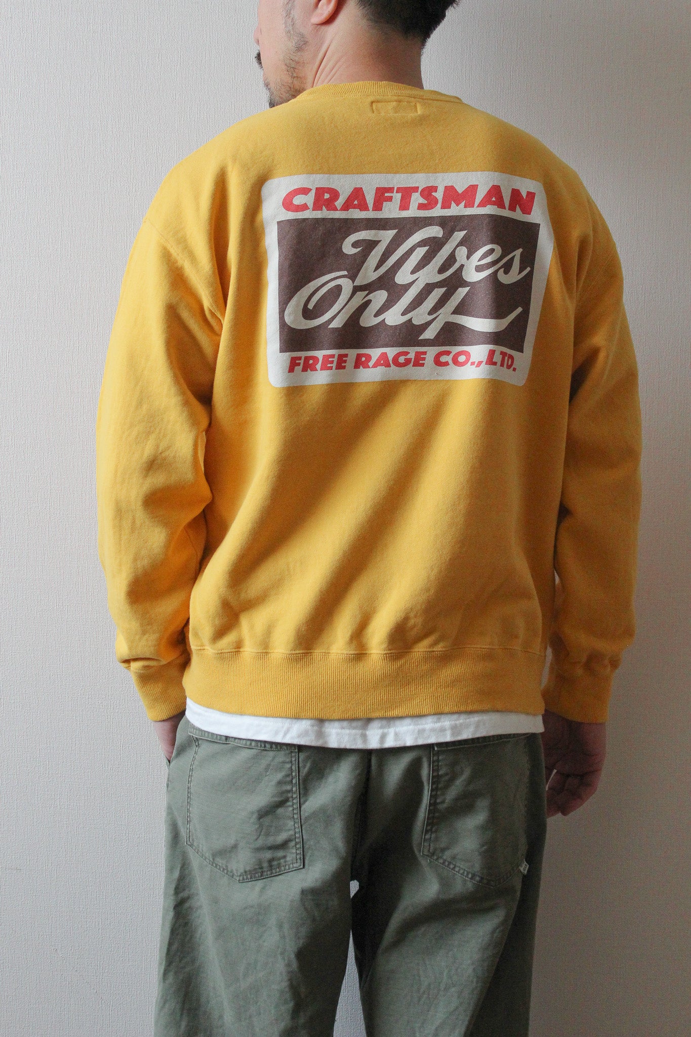 【先行予約】裏毛クルースウェット／CRAFTSMAN VIBES ONLY 2026
