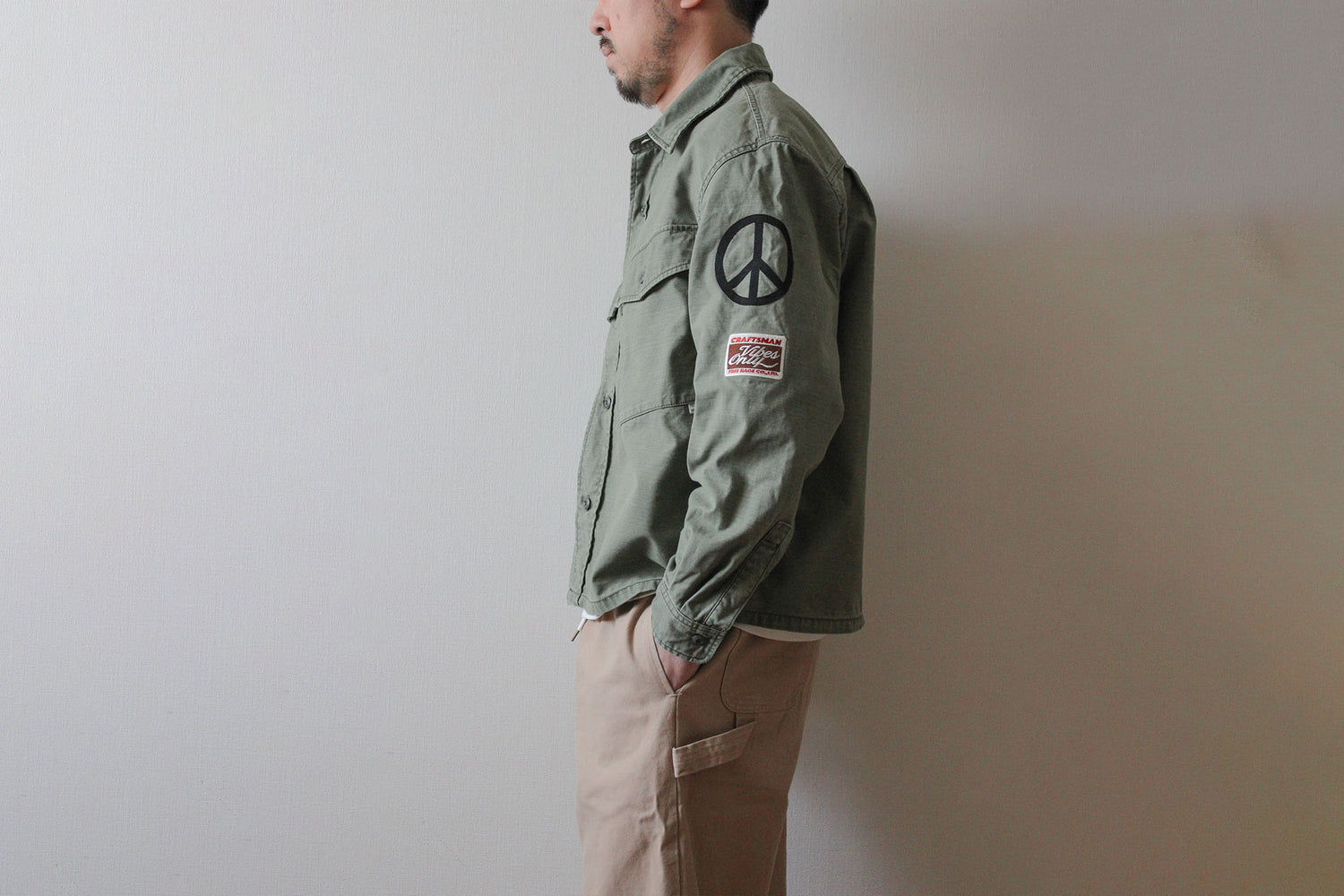 【先行予約】"BACK SATEEN"  ユーティリティシャツ／CRAFTSMAN VIBES ONLY 2026