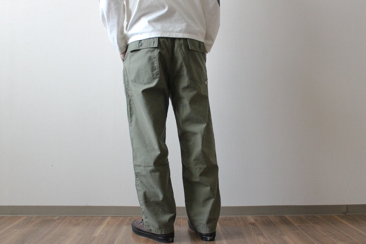 "BACK SATEEN" ユーティリティーイージーパンツ