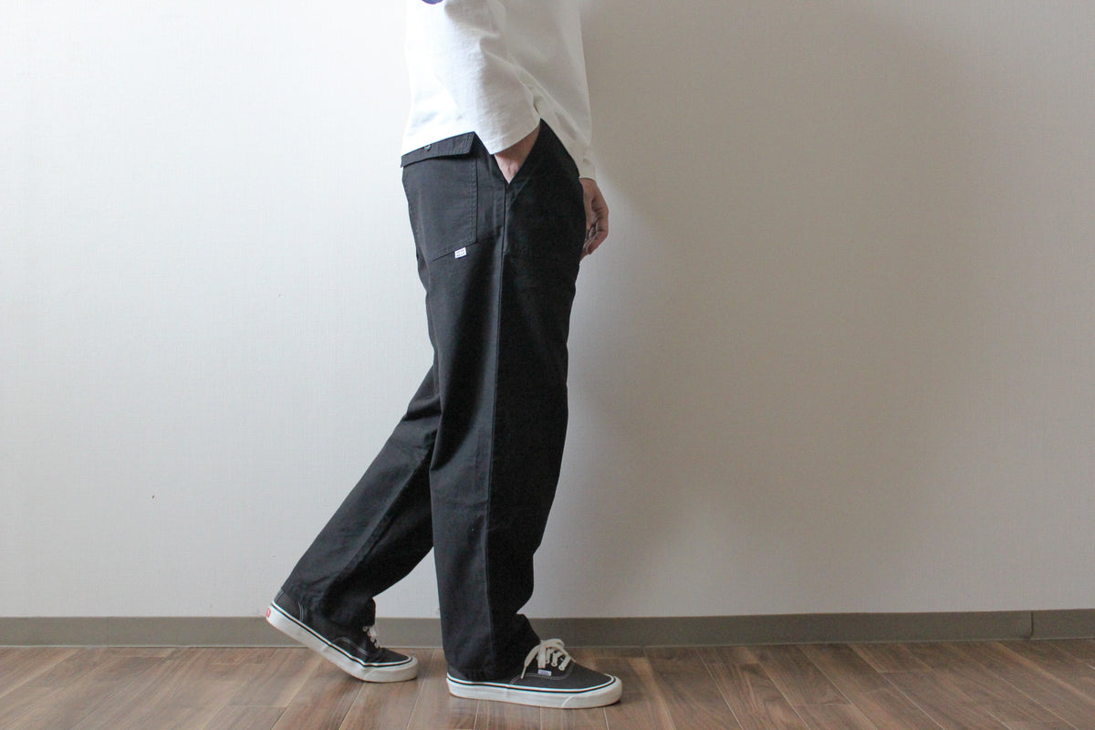"BACK SATEEN" ユーティリティーイージーパンツ