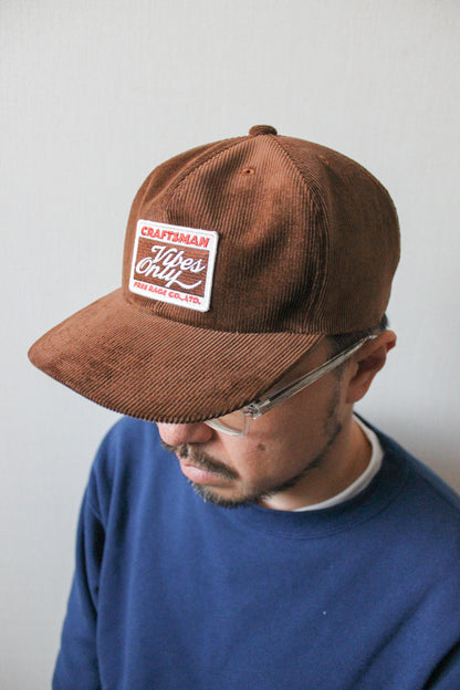 【先行予約】コーデュロイ6パネルキャップ／CRAFTSMAN VIBES ONLY 2026