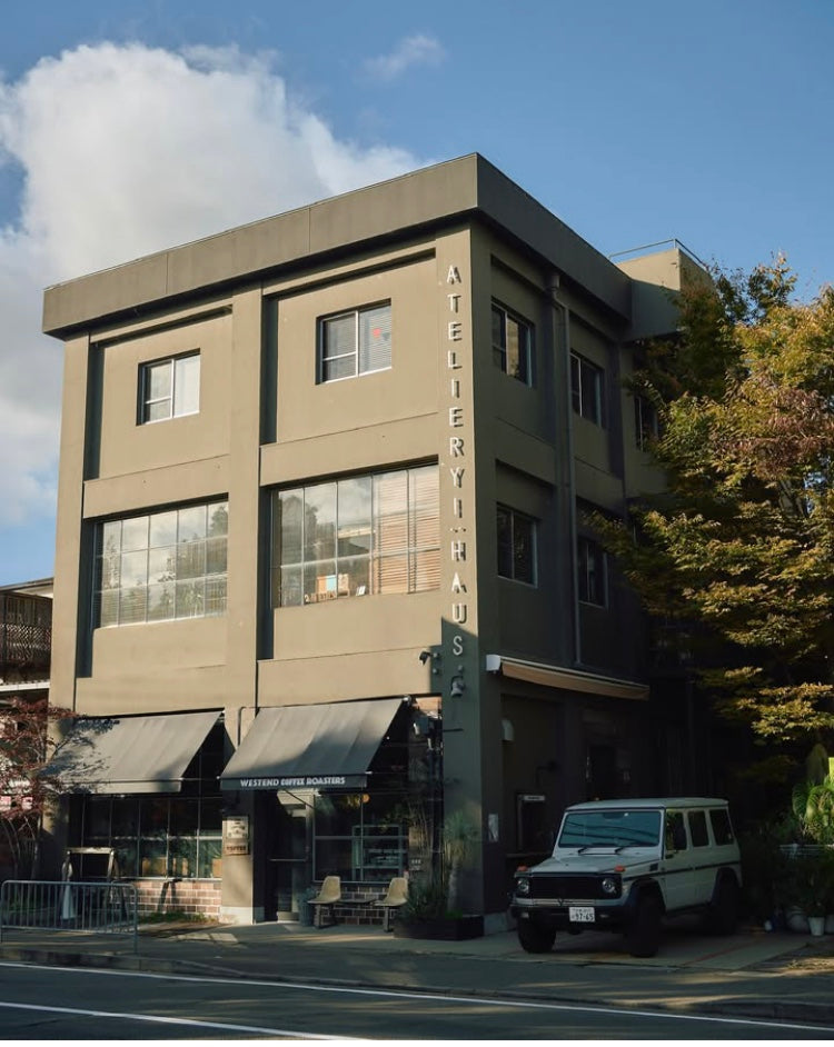 "WESTEND COFFEE ROASTERS" リサイクルコットンTee (Building ver,)