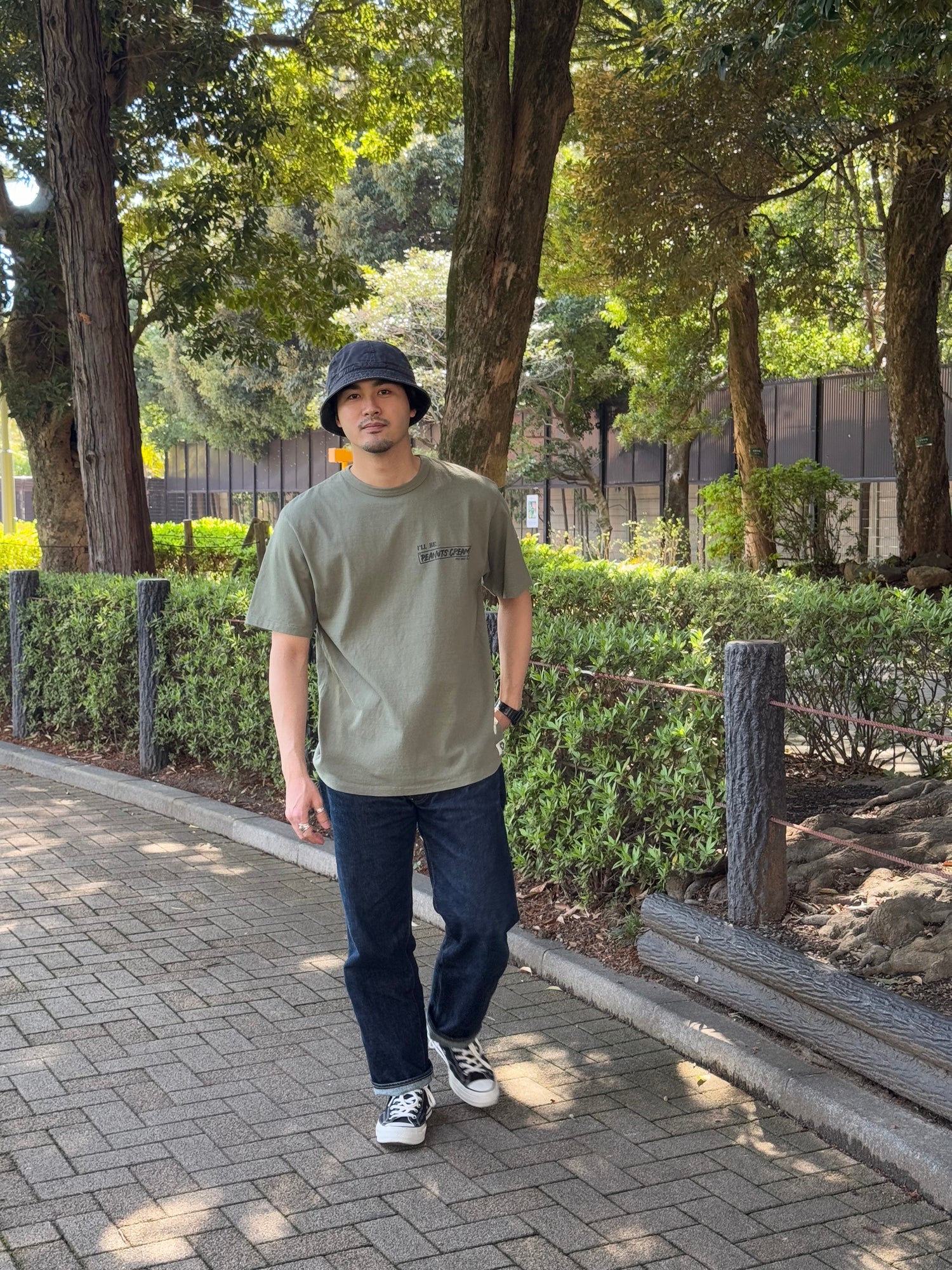 "PEANUTS CREAM vol.2" リサイクルコットンTee