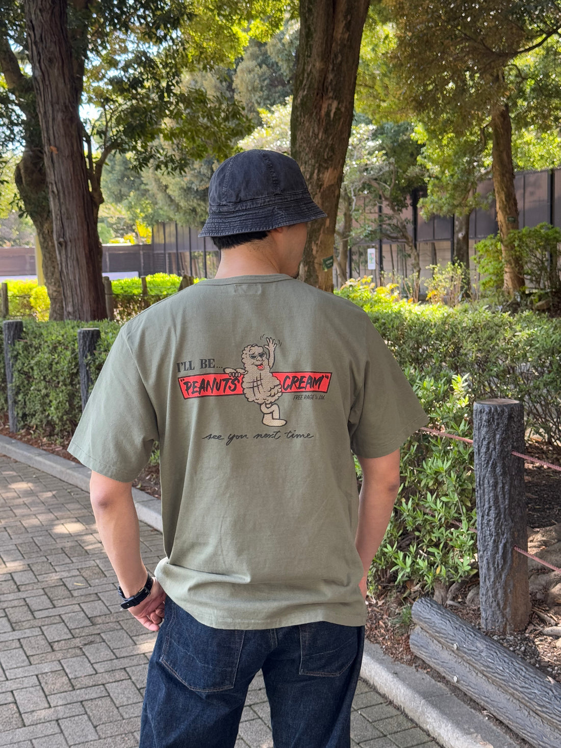 "PEANUTS CREAM vol.2" リサイクルコットンTee