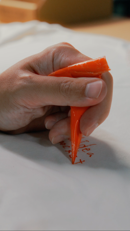 クラシッククルースウェット -Hand Paint-／CRAFTSMAN VIBES ONLY