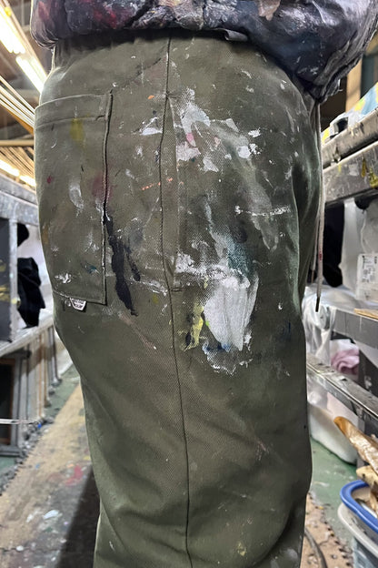 "Craftsman" リアルワークパンツ - ARMY GREEN