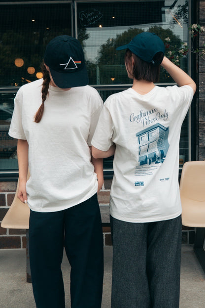 "WESTEND COFFEE ROASTERS" リサイクルコットンTee (Building ver,)