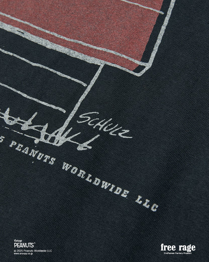 予約商品・【PEANUTS×free rage】FLYING ACE リサイクルコットン半袖Tシャツ