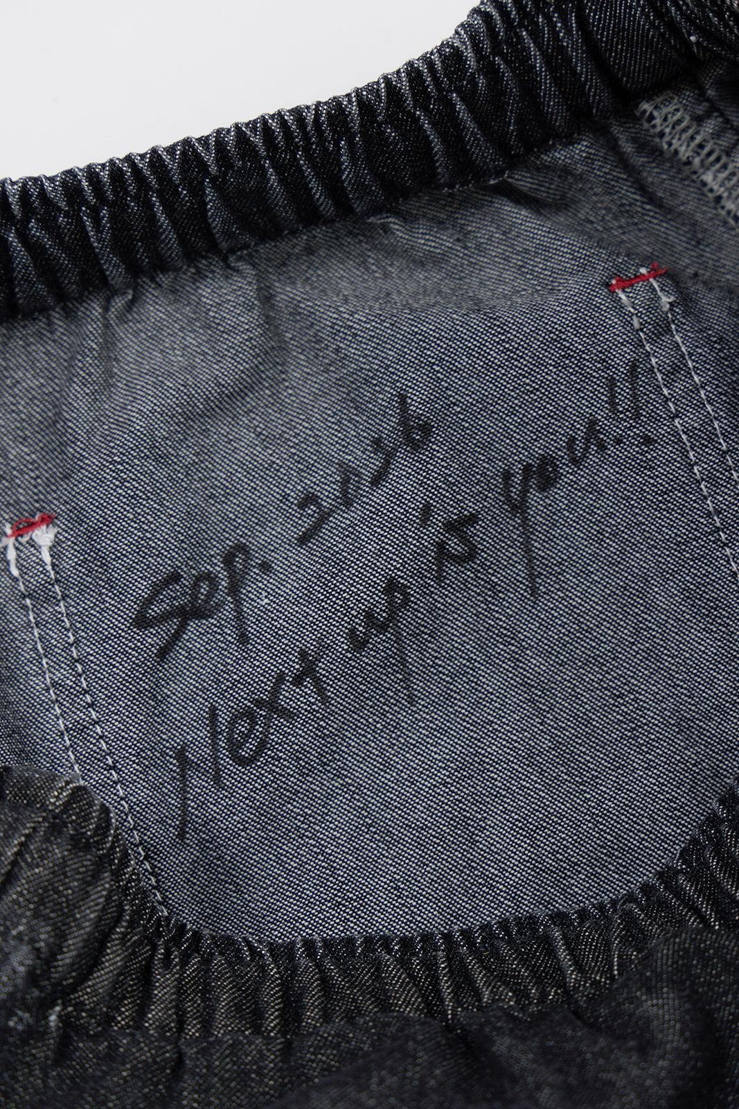 "Craftsman" リアルワークパンツ - BLACK DENIM