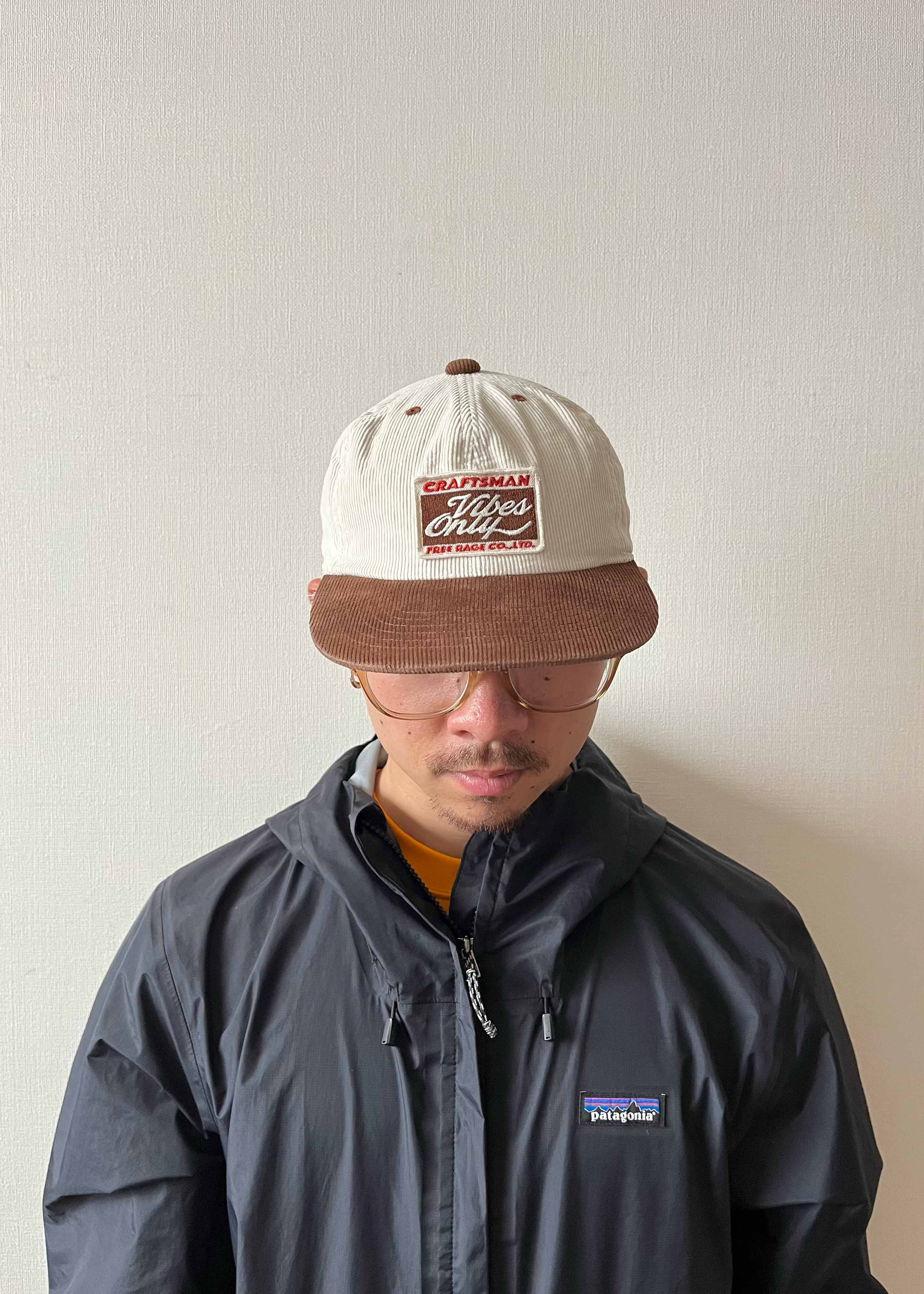 【先行予約】コーデュロイ6パネルキャップ -One Year Later ver,-／CRAFTSMAN VIBES ONLY 2026