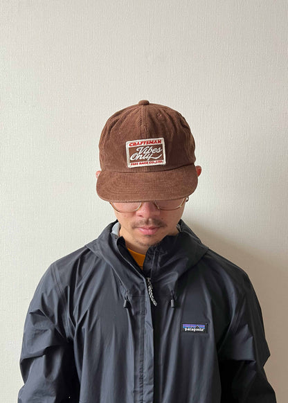 【先行予約】コーデュロイ6パネルキャップ -One Year Later ver,-／CRAFTSMAN VIBES ONLY 2026