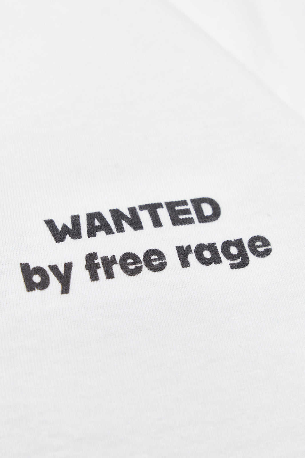 "WANTED" リサイクルコットンTee