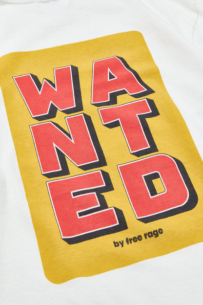 "WANTED" リサイクルコットンTee
