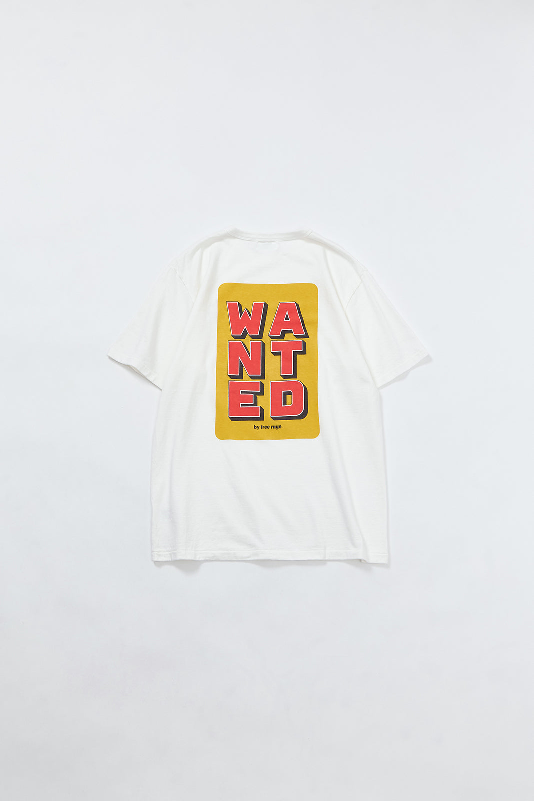 "WANTED" リサイクルコットンTee