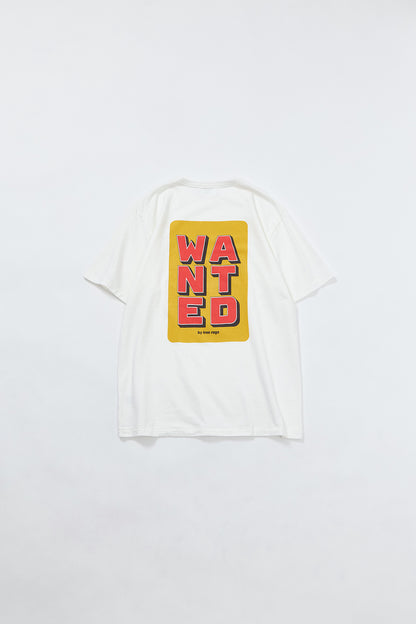 "WANTED" リサイクルコットンTee