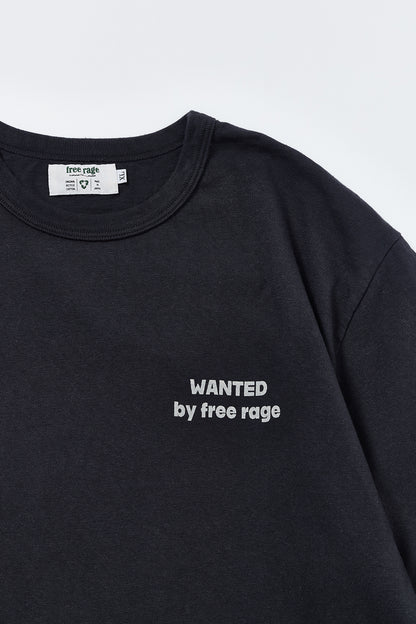 "WANTED" リサイクルコットンTee