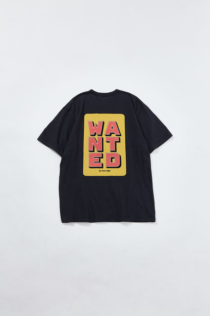 "WANTED" リサイクルコットンTee