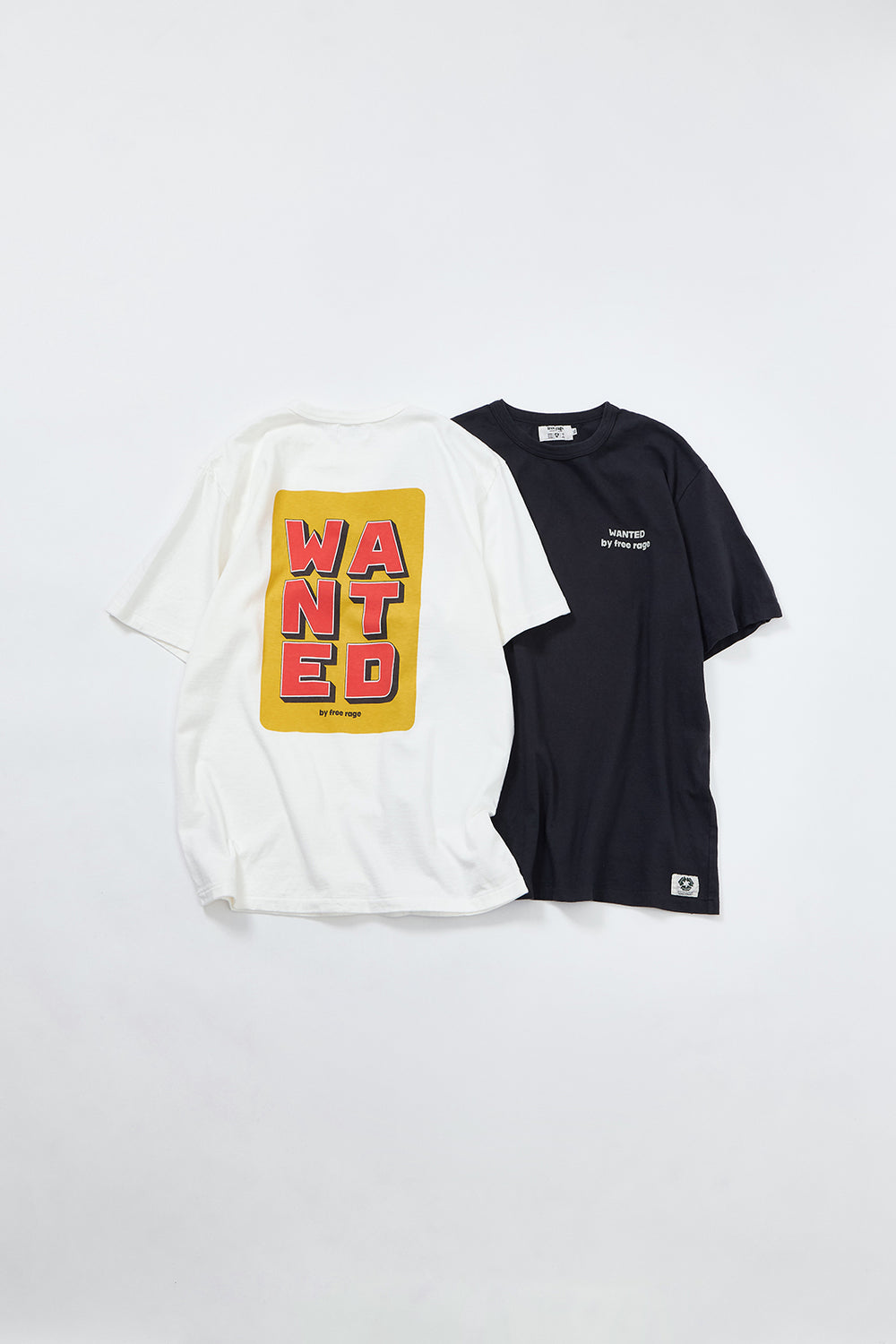 "WANTED" リサイクルコットンTee