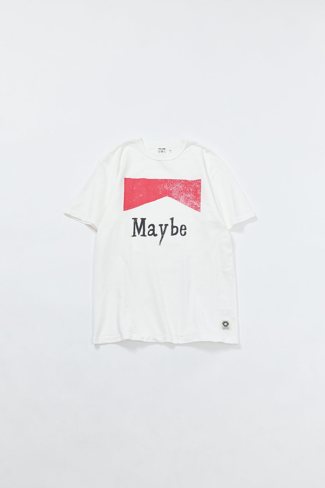 "Maybe" リサイクルコットンTee