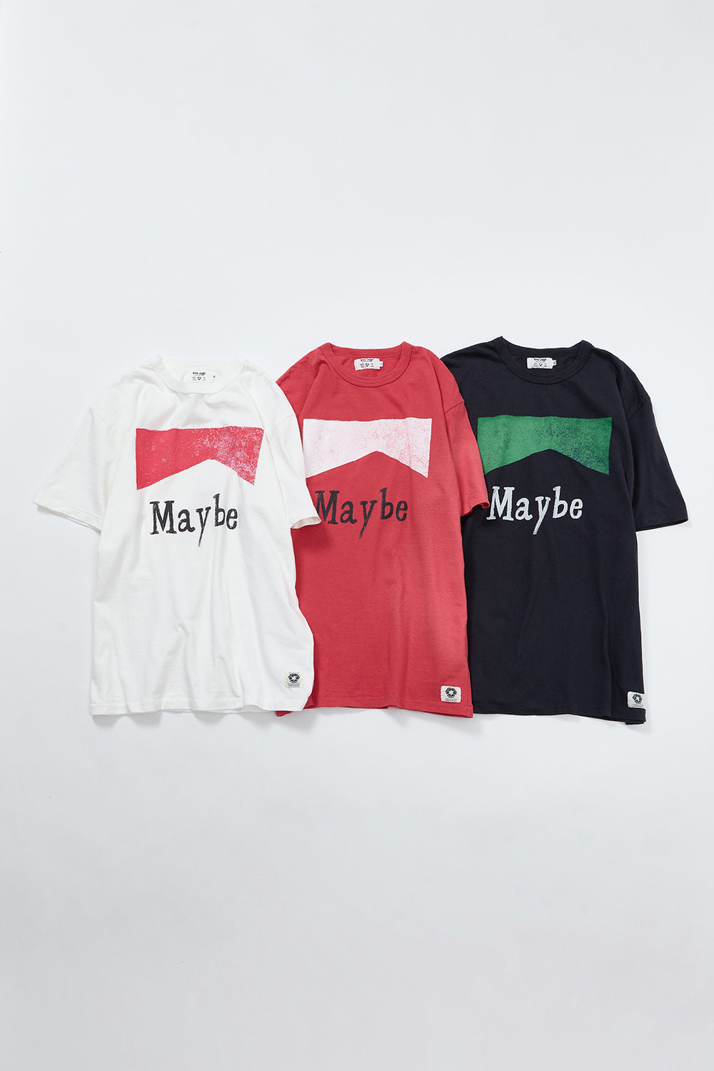 "Maybe" リサイクルコットンTee