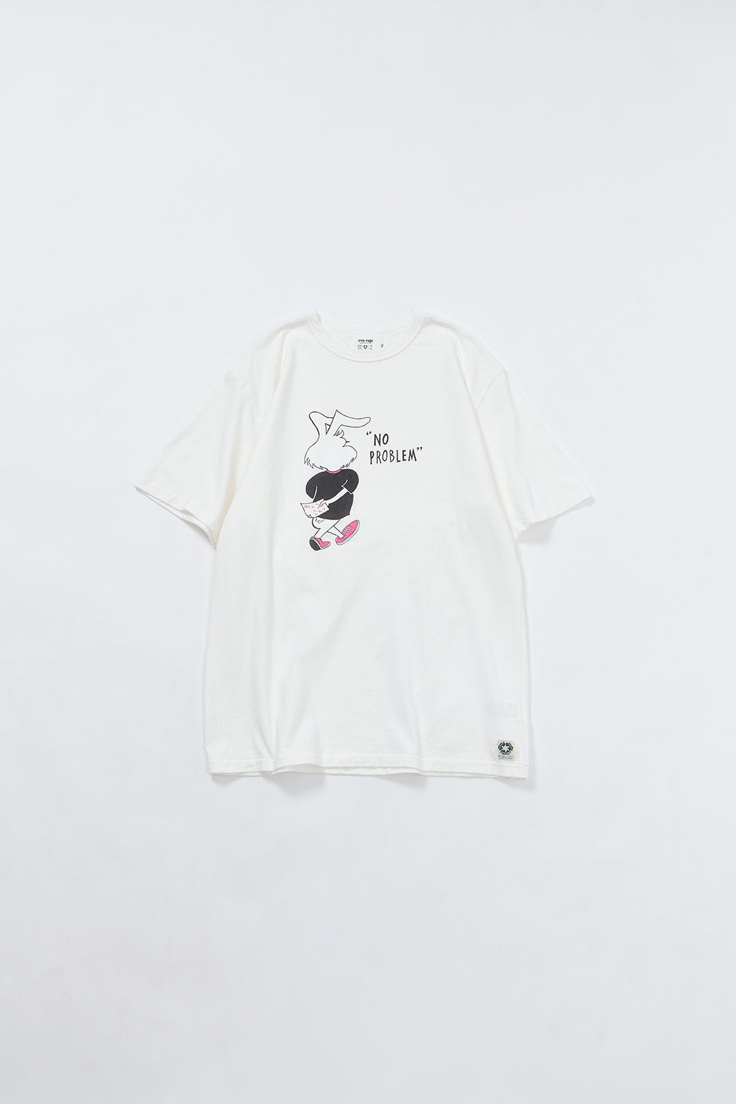 "NO PROBLEM" リサイクルコットンTee