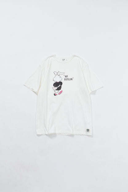 "NO PROBLEM" リサイクルコットンTee