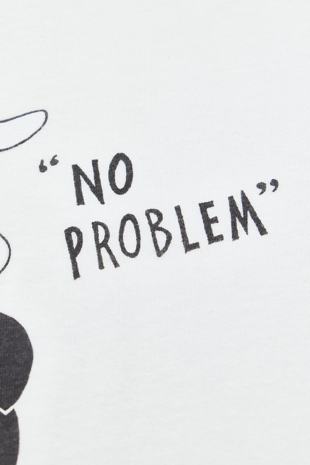 "NO PROBLEM" リサイクルコットンTee