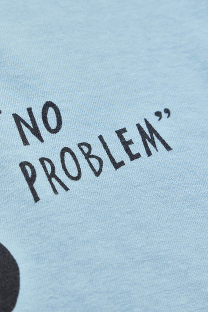 "NO PROBLEM" リサイクルコットンTee