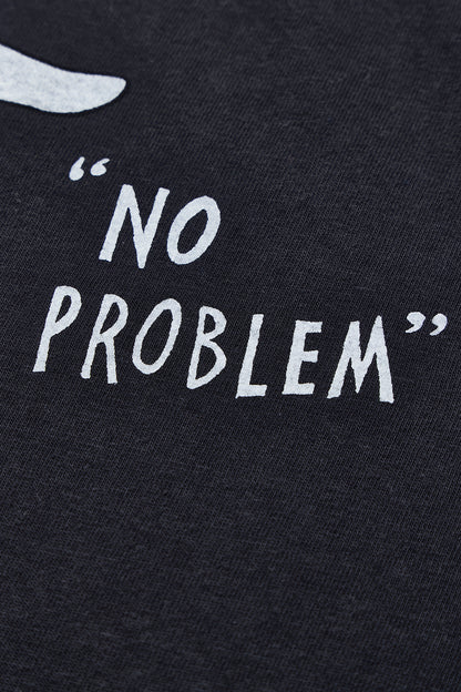 "NO PROBLEM" リサイクルコットンTee