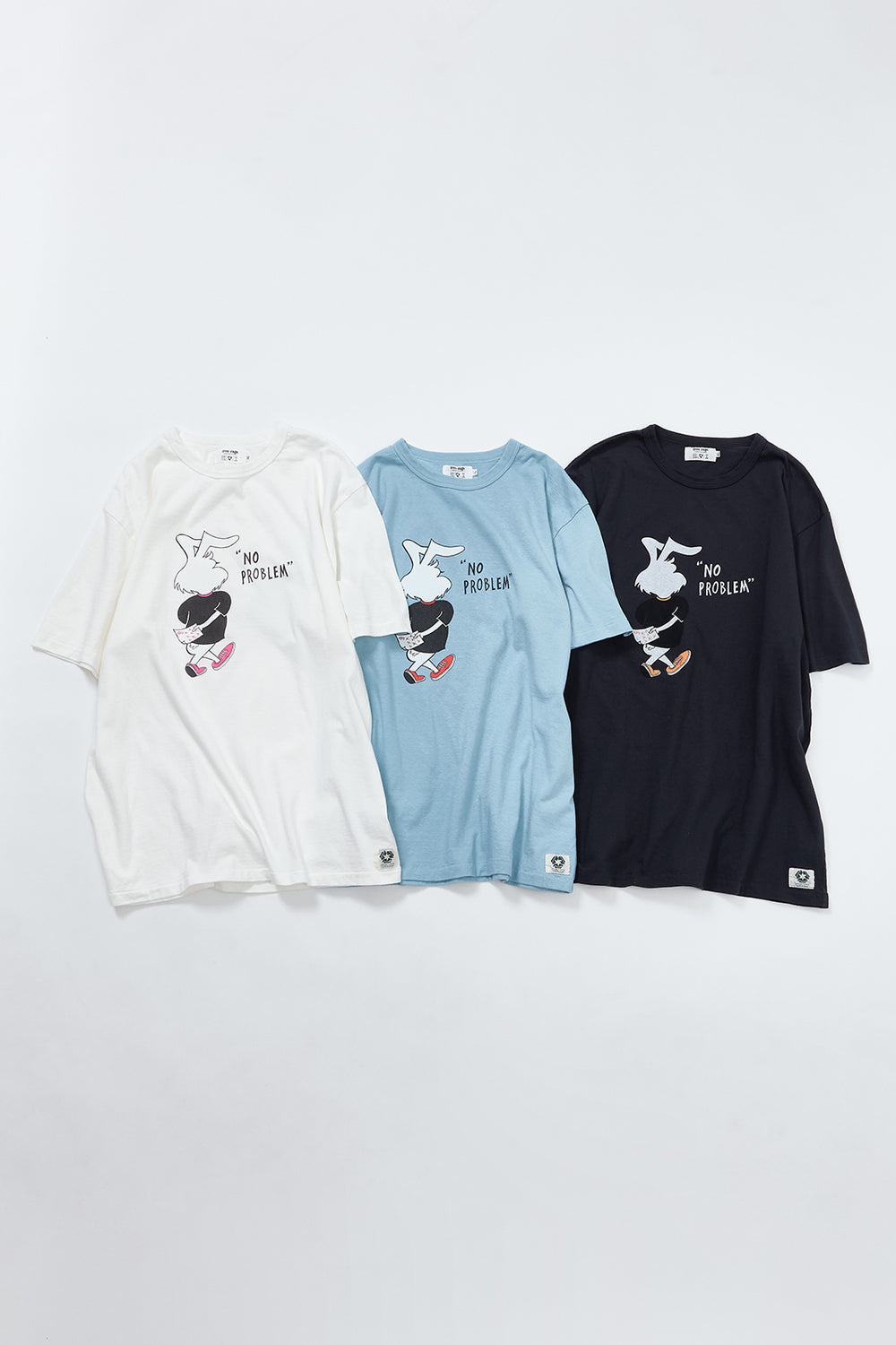 "NO PROBLEM" リサイクルコットンTee