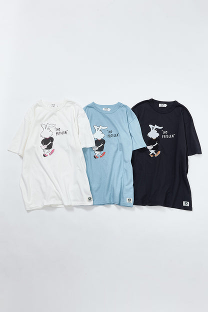 "NO PROBLEM" リサイクルコットンTee